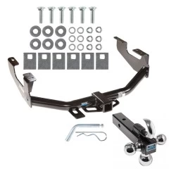 Reese Trailer Tow Hitch Receiver For 97-03 Ford F-150 2004 Heritage 97-99 F-250 Light Duty 99-07 F-250 F-350 Super Duty w/Tri-Ball Triple Ball 1-7/8" 2" 2-5/16"