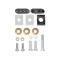 Reese Trailer Tow Hitch Receiver For 10-15 Mercedes GLK350 w/Tri-Ball Triple Ball 1-7/8" 2" 2-5/16"