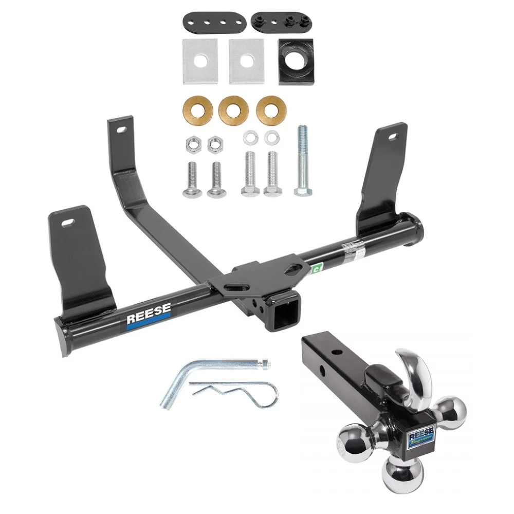 Reese Trailer Tow Hitch Receiver For 10-15 Mercedes GLK350 w/Tri-Ball Triple Ball 1-7/8" 2" 2-5/16"