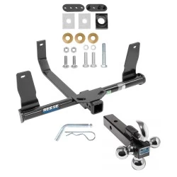 Reese Trailer Tow Hitch Receiver For 10-15 Mercedes GLK350 w/Tri-Ball Triple Ball 1-7/8" 2" 2-5/16"