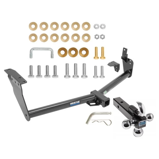 Reese Trailer Tow Hitch Receiver For 09-12 INFINITI FX35 09-13 FX37 14-17 QX70 2013 FX38 w/Tri-Ball Triple Ball 1-7/8" 2" 2-5/16"