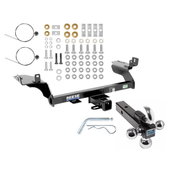 Reese Trailer Tow Hitch Receiver For 13-19 Ford Escape w/Tri-Ball Triple Ball 1-7/8" 2" 2-5/16"