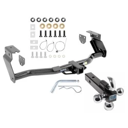 Reese Trailer Tow Hitch Receiver For 14-18 Jeep Cherokee Trailhawk w/Tri-Ball Triple Ball 1-7/8" 2" 2-5/16"