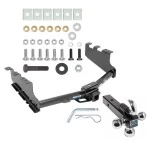 Reese Trailer Tow Hitch Receiver For 14-18 Chevy Silverado GMC Sierra 1500 2019 LD Legacy w/Tri-Ball Triple Ball 1-7/8" 2" 2-5/16"