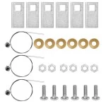 Reese Trailer Tow Hitch Receiver For 14-18 Subaru Forester w/Tri-Ball Triple Ball 1-7/8" 2" 2-5/16"