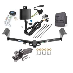 Reese Trailer Tow Hitch For 15-21 KIA Sedona All Models Deluxe Package Wiring 2" Ball and Lock