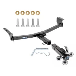 Reese Trailer Tow Hitch Receiver For 08-20 Nissan Rogue Except Krom & Sport 2014 Rogue Select w/Tri-Ball Triple Ball 1-7/8" 2" 2-5/16"