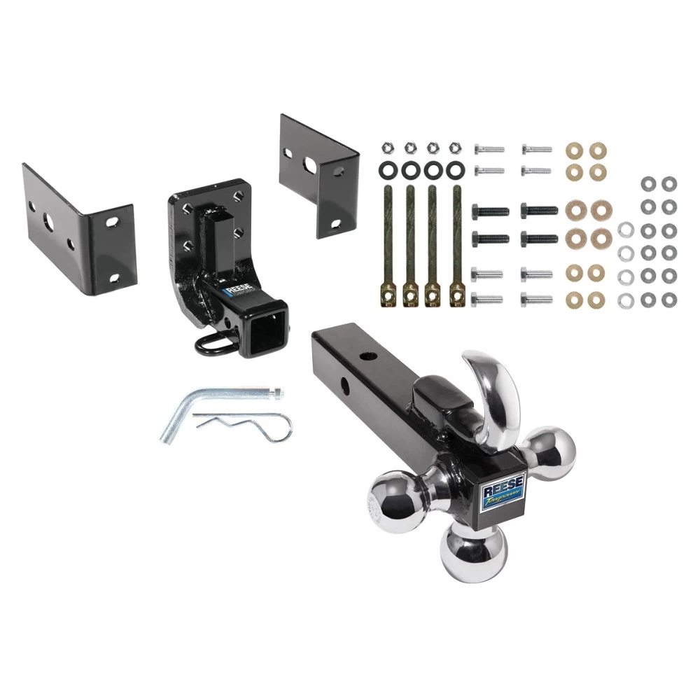Reese Trailer Tow Hitch Receiver For 98-05 Mercedes-Benz ML320  ML350  ML430 ML500 w/Tri-Ball Triple Ball 1-7/8" 2" 2-5/16"