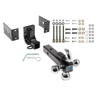 Reese Trailer Tow Hitch Receiver For 98-05 Mercedes ML320 ML350 ML430 ML500 w/Tri-Ball Triple Ball 1-7/8" 2" 2-5/16"
