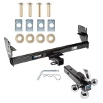 Reese Trailer Tow Hitch Receiver For 05-13 Toyota Tacoma Except X-Runner 13-15 All Models w/Tri-Ball Triple Ball 1-7/8" 2" 2-5/16"