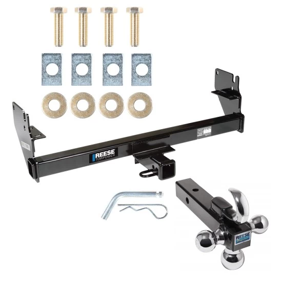 Reese Trailer Tow Hitch Receiver For 05-13 Toyota Tacoma Except X-Runner 13-15 All Models w/Tri-Ball Triple Ball 1-7/8" 2" 2-5/16"