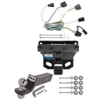 Reese Trailer Tow Hitch For 07-10 Jeep Grand Cherokee Complete Package w/ Wiring and 2" Ball