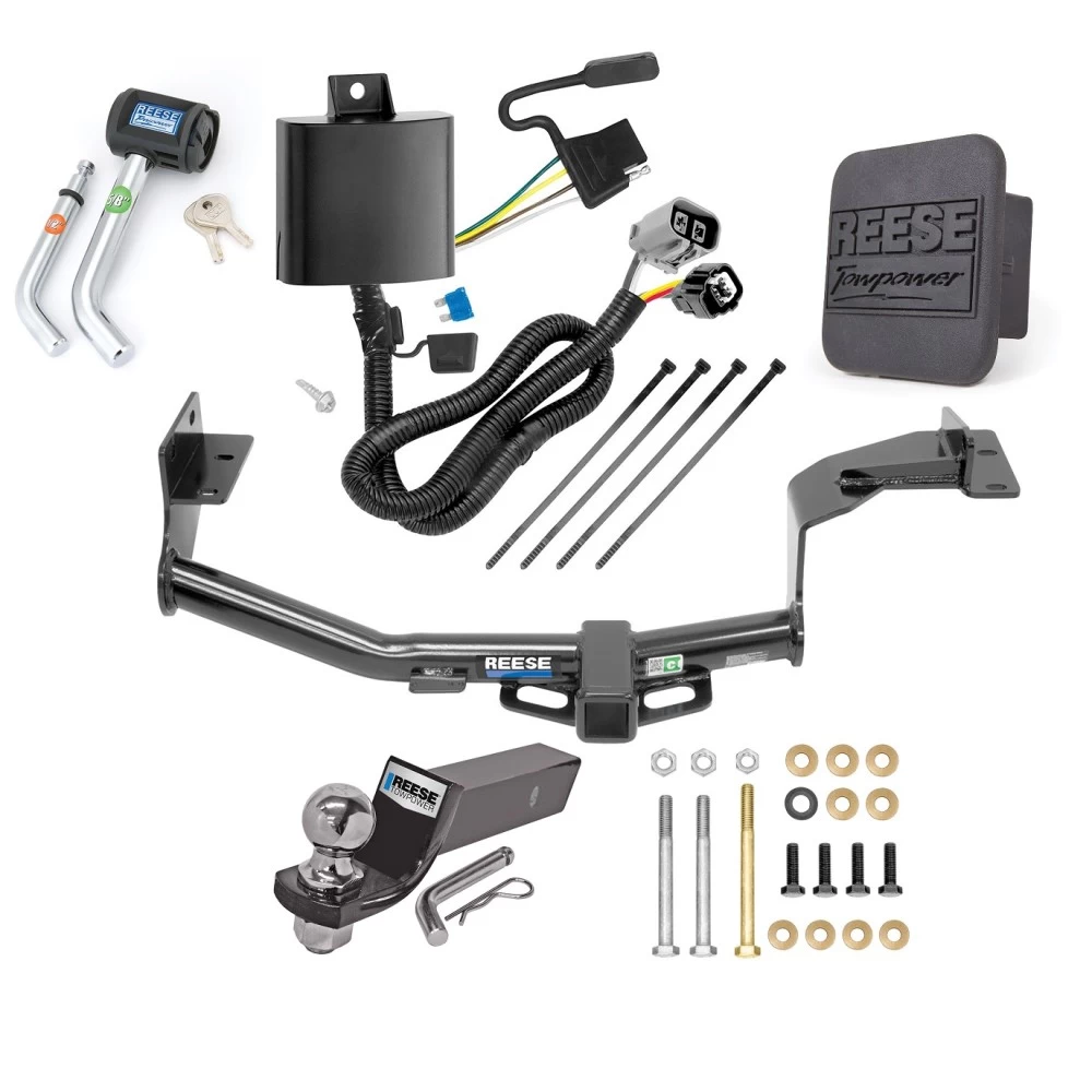 Reese Trailer Tow Hitch For 16-20 KIA Sorento V6 Models Deluxe Package Wiring 2" Ball and Lock