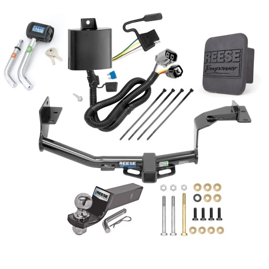 Reese Trailer Tow Hitch For 16-20 KIA Sorento V6 Models Deluxe Package Wiring 2" Ball and Lock