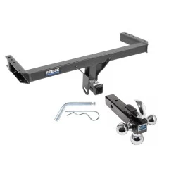 Reese Trailer Tow Hitch Receiver For 11-17 Audi Q5 15-26 Porsche Macan w/Tri-Ball Triple Ball 1-7/8" 2" 2-5/16"
