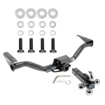 Reese Trailer Tow Hitch Receiver For 15-22 Chevy Colorado GMC Canyon w/Tri-Ball Triple Ball 1-7/8" 2" 2-5/16"