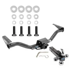 Reese Trailer Tow Hitch Receiver For 15-22 Chevy Coloardo GMC Canyon w/Tri-Ball Triple Ball 1-7/8" 2" 2-5/16"