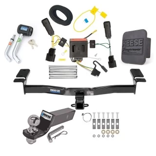 Reese Trailer Tow Hitch For 11-15 Lincoln MKX All Models Deluxe Package Wiring 2" Ball and Lock
