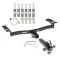 Reese Trailer Tow Hitch Receiver For 07-14 Ford Edge 07-15 Lincoln MKX w/Tri-Ball Triple Ball 1-7/8" 2" 2-5/16"