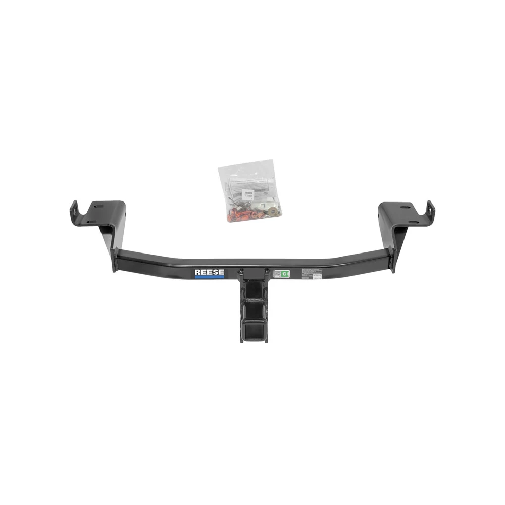 Trailer Hitch Tow Package Prodigy P3 Brake Control For 19-23 Jeep Cherokee w/ 7-Way RV Wiring 2" Drop Mount 2" Ball Class 3 2" Receiver Reese Tekonsha
