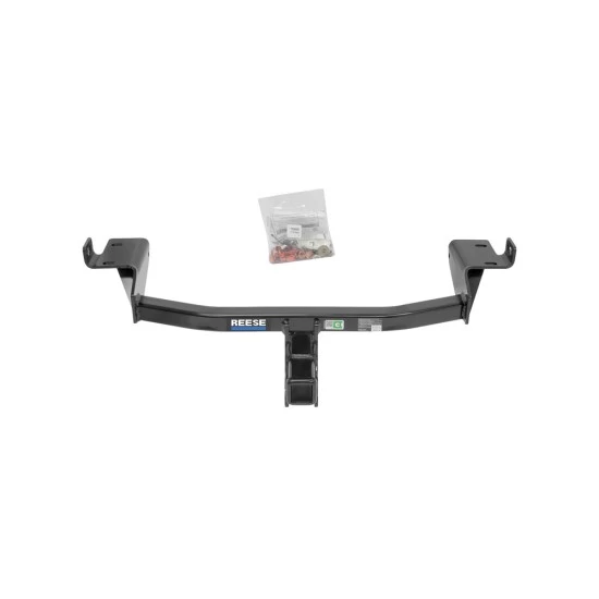 Custom Fit Trailer Hitch Wiring Harness (Plug & Play) 2" Drop Ball-Mount w/ Pin/Clip 2" Chrome Ball Security Lock Pin Rubber Hitch Plug Cover Installation Hardware Installation Instructions 44765 89501 21536 7054430 7000600 Reese Trailer Tow Reese Trailer Tow Hitch For 19-23 Jeep Cherokee Deluxe Package Wiring 2" Ball and Lock