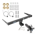 Reese Trailer Tow Hitch Receiver For 15-18 Audi Q3 w/Tri-Ball Triple Ball 1-7/8" 2" 2-5/16"