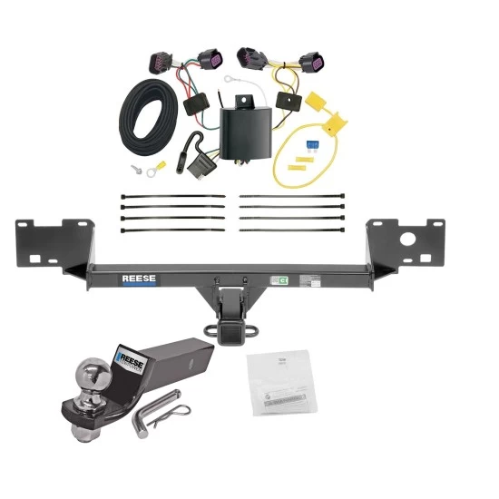 Reese Trailer Tow Hitch For 15-22 Ram ProMaster City All Models Complete Package w/ Wiring and 2" Ball