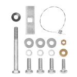 Reese Trailer Tow Hitch Receiver For 12-19 Land Rover Range Rover Evoque w/Tri-Ball Triple Ball 1-7/8" 2" 2-5/16"
