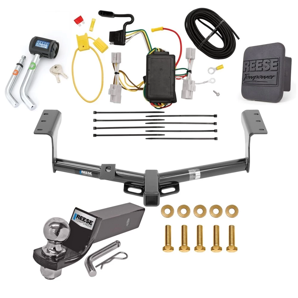 Reese Trailer Tow Hitch For 06-12 Toyota RAV4 All Models Deluxe Package Wiring 2" Ball and Lock