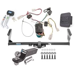 Reese Trailer Tow Hitch For 04-10 Toyota Sienna All Models Deluxe Package Wiring 2" Ball and Lock
