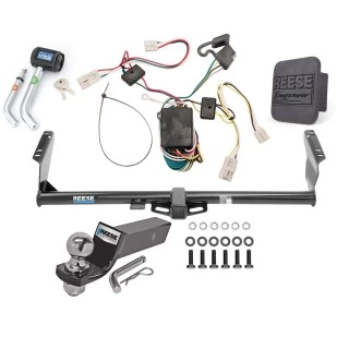 Reese Trailer Tow Hitch For 04-10 Toyota Sienna All Models Deluxe Package Wiring 2" Ball and Lock