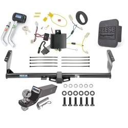 Reese Trailer Tow Hitch For 15-20 Toyota Sienna Exc SE Deluxe Package Wiring 2" Ball and Lock