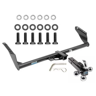 Reese Trailer Tow Hitch Receiver For 04-20 Toyota Sienna w/Tri-Ball Triple Ball 1-7/8" 2" 2-5/16"