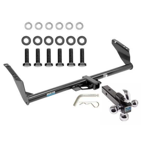 Reese Trailer Tow Hitch Receiver For 04-20 Toyota Sienna w/Tri-Ball Triple Ball 1-7/8" 2" 2-5/16"