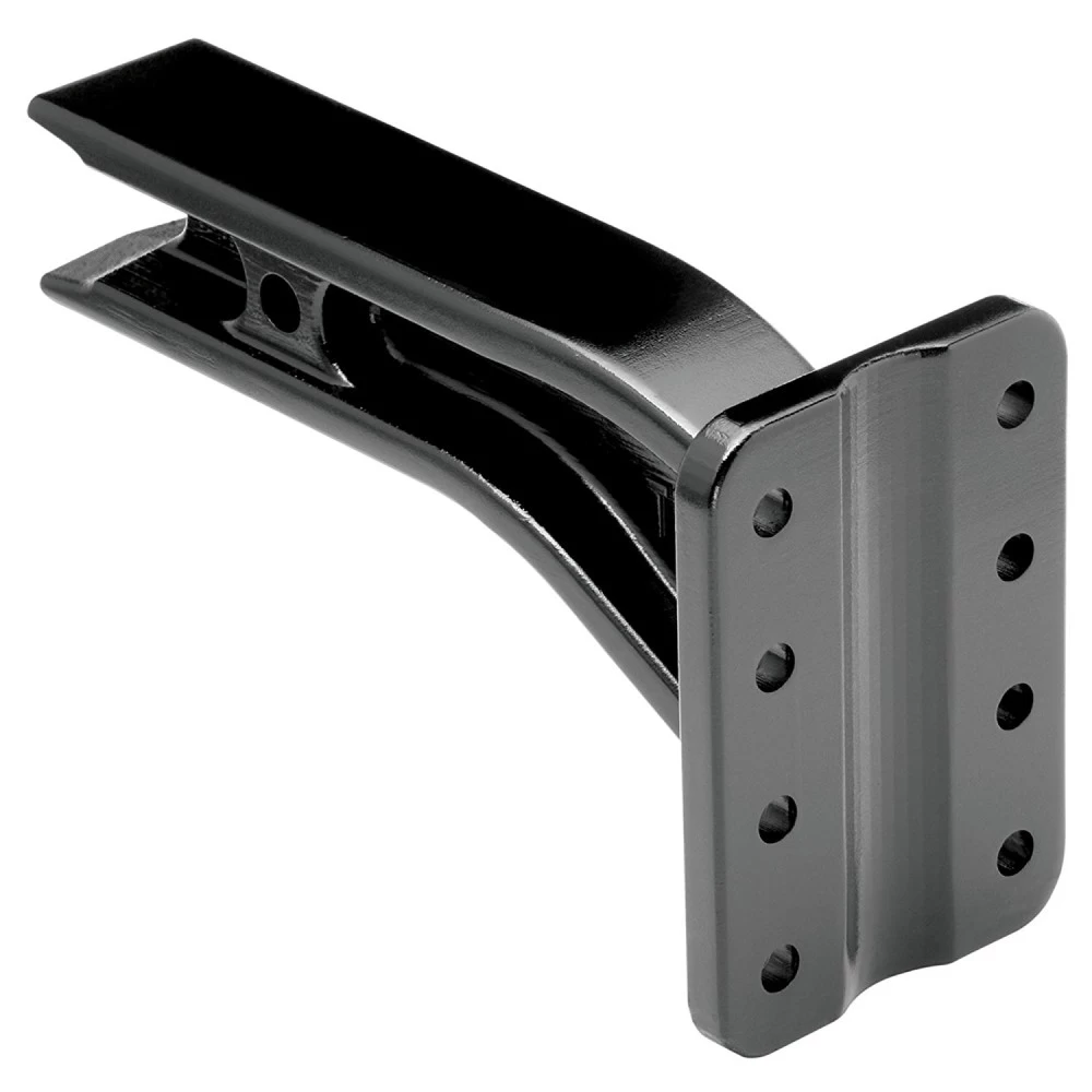 45294 Draw-Tite Titan Pintle Hook Mounting Plate Fits 2-1/2 inch Receiver 18000 lbs. Capacity Draw-Tite 18K Adjustable Pintle Hook Receiver Plate Fits 2-1/2" Trailer Tow Hitch Mount 8-1/2" Length 18,000 lbs Heavy Duty