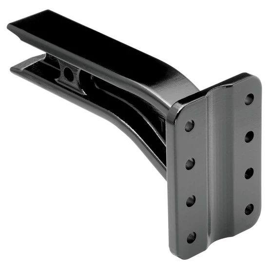 45294 Draw-Tite Titan Pintle Hook Mounting Plate Fits 2-1/2 inch Receiver 18000 lbs. Capacity Draw-Tite 18K Adjustable Pintle Hook Receiver Plate Fits 2-1/2" Trailer Tow Hitch Mount 8-1/2" Length 18,000 lbs Heavy Duty