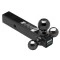 Class 5 Trailer Tow Hitch For 99-25 Ford F-350 F-450 F-550 Cab & Chassis w/ 1-7/8" 2" 2-5/16" Tri-Tow-Ball Mount and Towing Lock