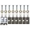 Reese Trailer Tow Hitch For 80-97 Ford F-150 F-250 F-350 80-83 F-100 1997 Heavy Duty 2-1/2" Towing Receiver Class V
