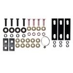 Class 5 Trailer Tow Hitch For 03-10 Dodge Ram 11-24 RAM 2500 3500 w/ 2-1/2" to 2" Ball Receiver Opening Reducer