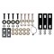 Class 5 Trailer Tow Hitch For 03-10 Dodge Ram 11-24 RAM 2500 3500 w/ 2-1/2" to 2" Ball Receiver Opening Reducer