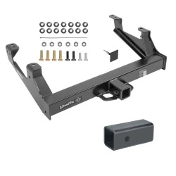 Class 5 Trailer Tow Hitch For 15-19 Chevy Silverado GMC Sierra 2500 3500 HD w/ 2-1/2" to 2" Ball Receiver Opening Reducer
