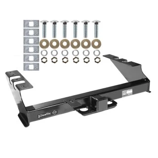 Class 5 Trailer Hitch Package w/ Wiring For 99-04 Chevy Silverado GMC Sierra 2500 LD w/ 2-5/16" Ball 3" Drop Mount 7-Way Pin Blade RV