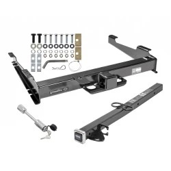 Class 5 Trailer Tow Hitch For 00-06 Chevy Suburban GMC Yukon XL 2500 w/ 24" or 34" Extension and Towing Lock