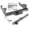 Class 5 Trailer Tow Hitch For 99-24 F-350 F-450 F-550 Super Duty Cab & Chassis w/ 24" or 34" Extension and Towing Lock