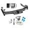 Class 5 Trailer Tow Hitch For 01-10 Chevy Silverado GMC Sierra 2500 HD 3500 HD 07-07 Classic w/ Wiring Harness Kit