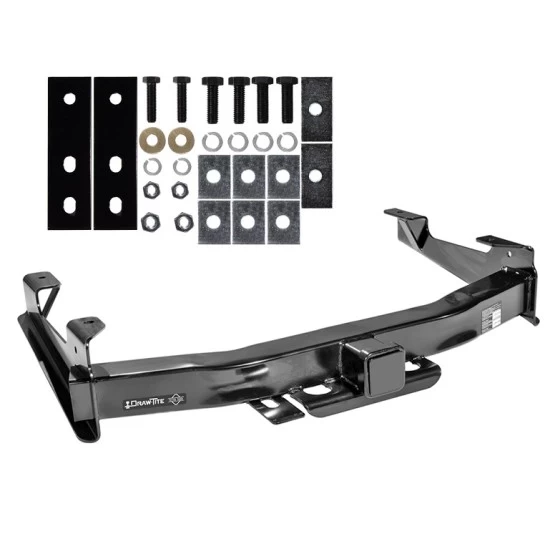 Trailer Tow Hitch For 01-10 Chevy Silverado GMC Sierra 2500 3500 HD 2007 Classic, 6-1/2 & 8 Foot Bed Class V