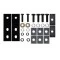 Class 5 Trailer Tow Hitch For 01-10 Chevy Silverado GMC Sierra 2500 3500 w/ 2-1/2" to 2" Ball Receiver Opening Reducer