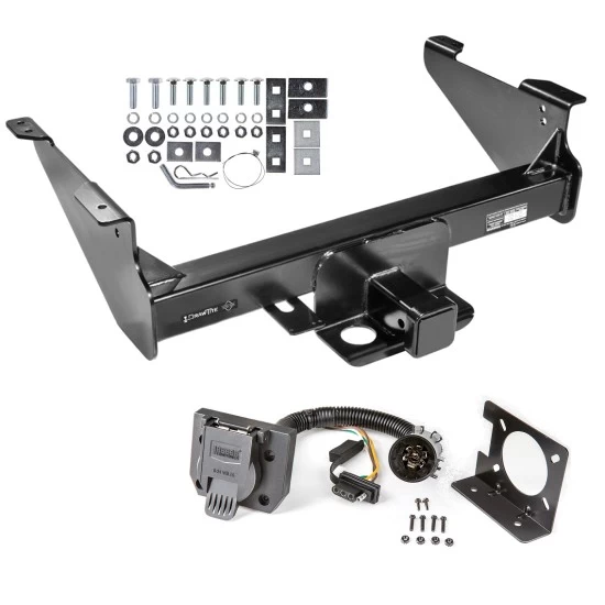 Custom Fit Trailer Hitch7-Way Wiring Harness (Plug & Play) Installation Hardware Installation Instructions 45518 74682 Draw-Tite Trailer Tow Hitch 11-23 Dodge RAM 1500 2500 3500 Except Mega Cab 7-Way Wiring Harness Kit 03 04 05 06 07 08 09 10 11 12 Class 5 Trailer Tow Hitch For 11-23 Dodge RAM 1500 2500 3500 Except Mega Cab w/ 7-Way Wiring Harness Kit