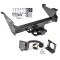 Class 5 Trailer Tow Hitch For 11-23 Dodge RAM 1500 2500 3500 Except Mega Cab w/ 7-Way Wiring Harness Kit