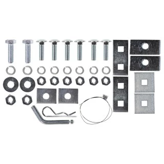 Custom Fit Trailer Hitch Wiring Harness (Requires Splicing) Wiring Adapter Kit 5" Drop Ball Mount 2-5/16" and 2" Chrome Ball Dogbone Style Towing Lock Installation Hardware Installation Instructions 45518 20252 85343 20506 7012A 45123 63836 Class 5 Trailer Tow Hitch For 03-23 Dodge RAM 1500 2500 3500 Except Mega Cab w/ 7-Way Wiring 2-5/16" and 2" Balls 5" Drop Mount and Towing Lock